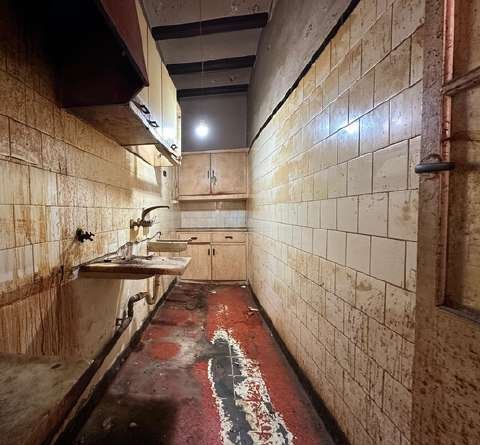 Cucina prima dei lavori