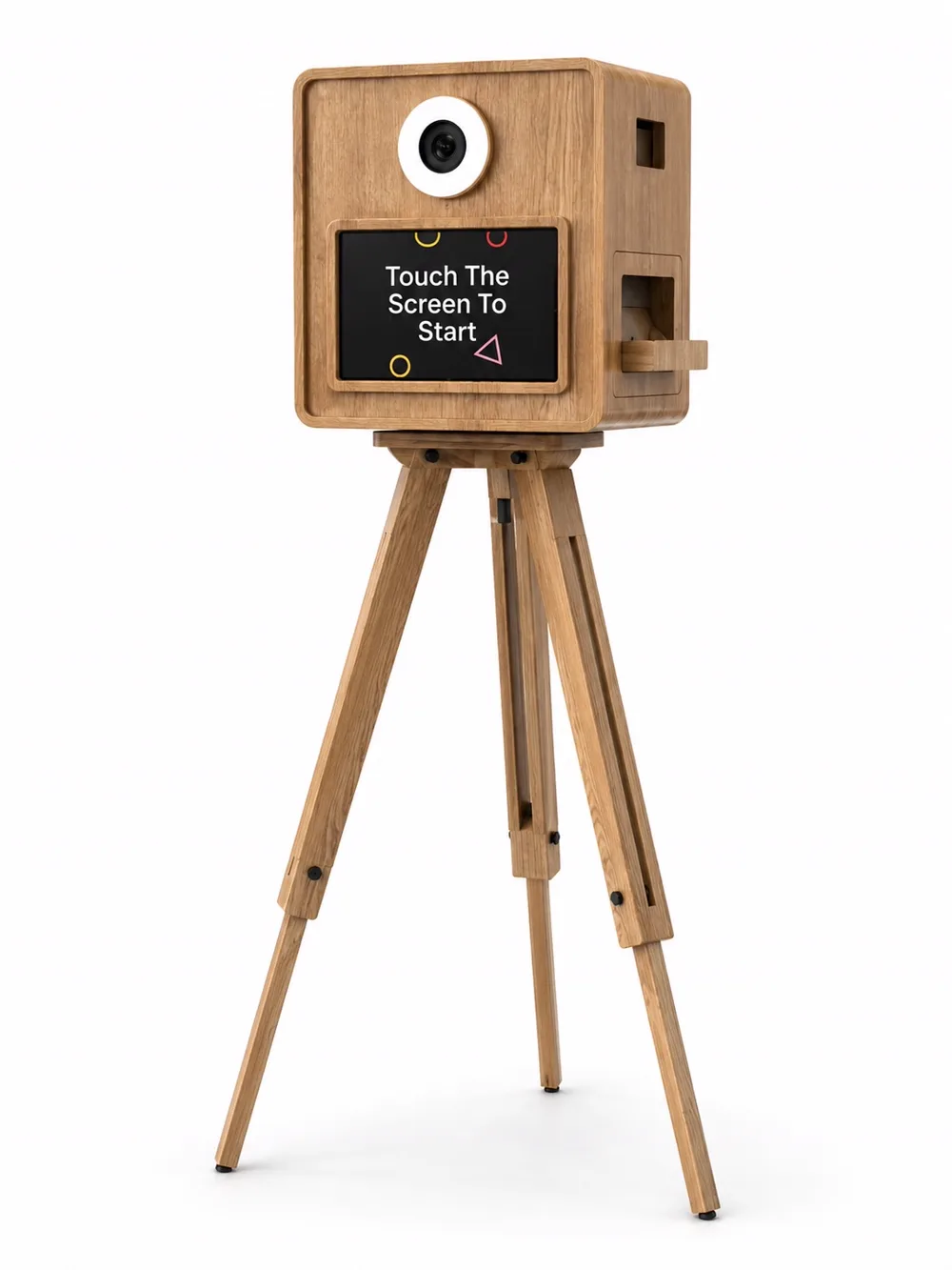 WB-04 — Foldable Wooden Photo Booth